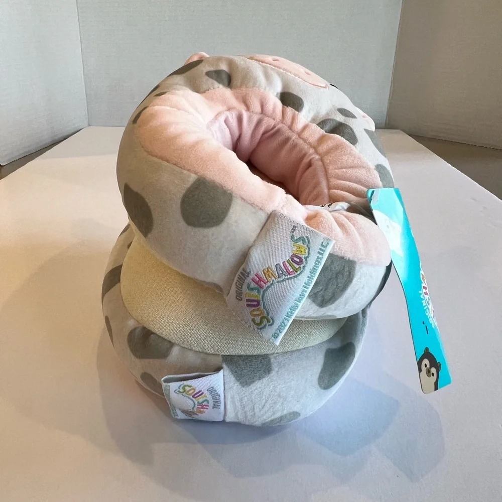Kids Squishmallows Rosie Pig Tag Size 11/12 Slippers